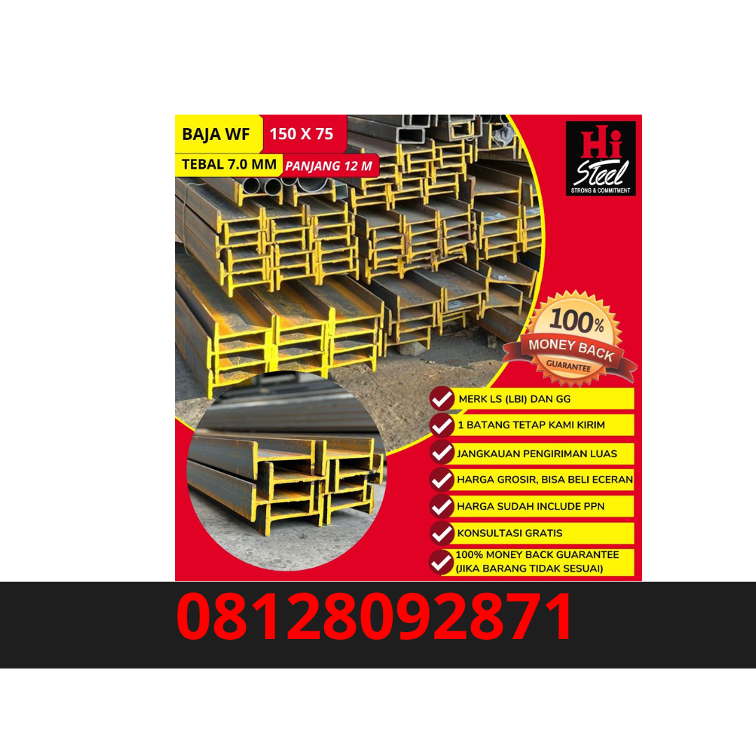 Distributor Baja WF Karawang Free Ongkir 08128092871