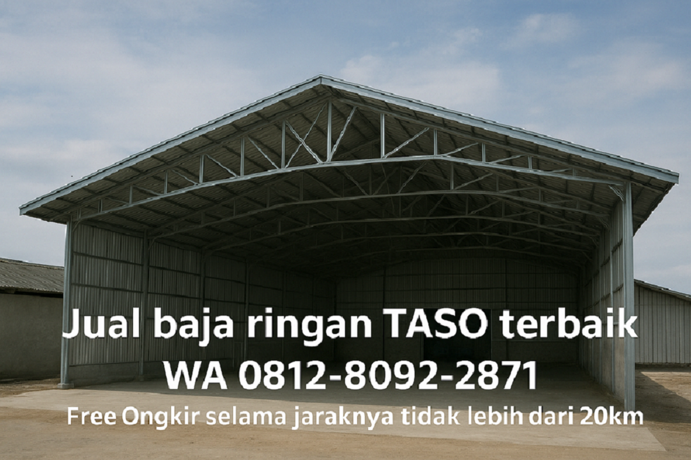 baja ringan taso,reng taso SNI,baja ringan taso 0.75
