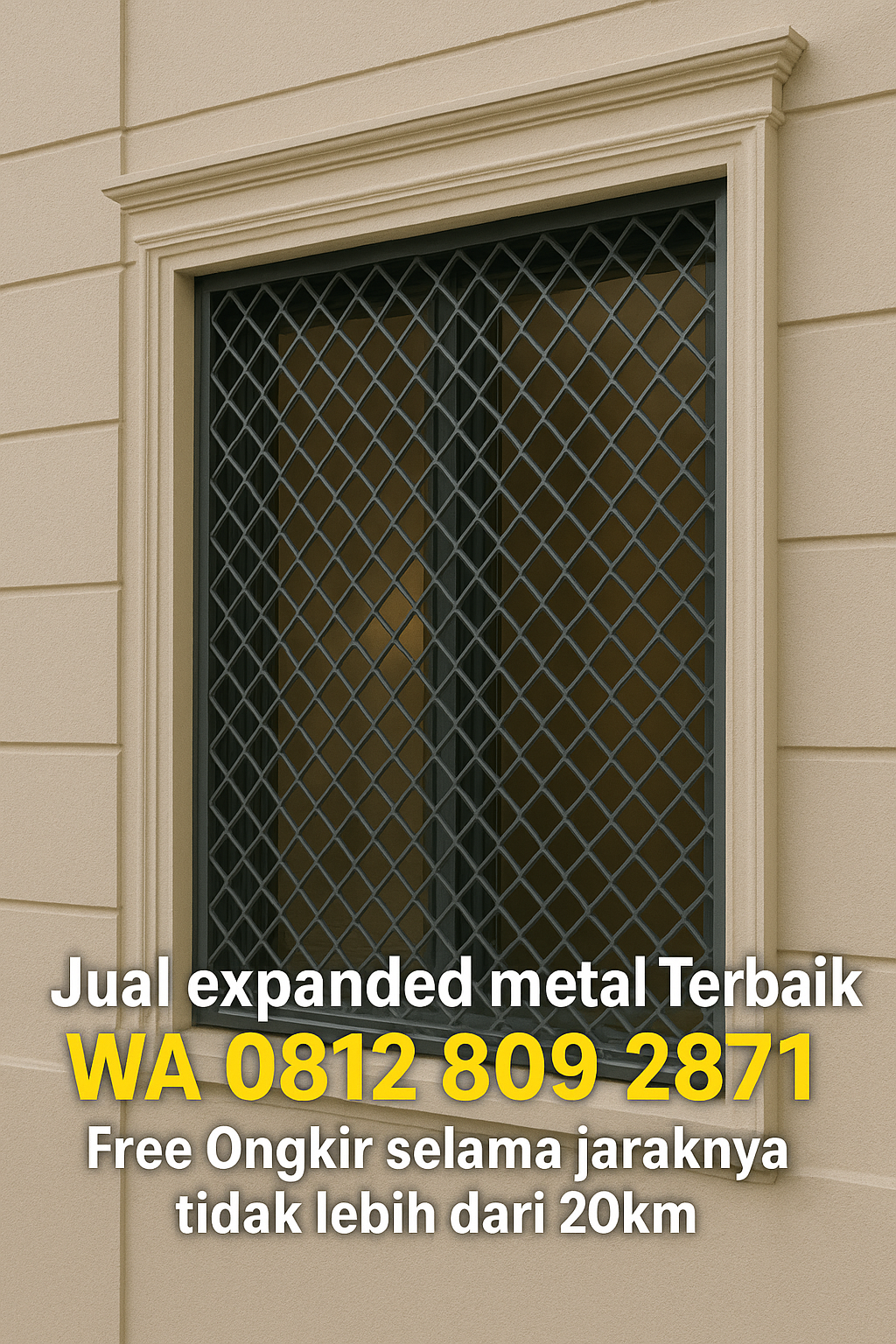 Jual Expanded Metal murah WA 0812 809 2871–Free Ongkir