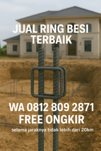gambar ring besi untuk pondasi rumah