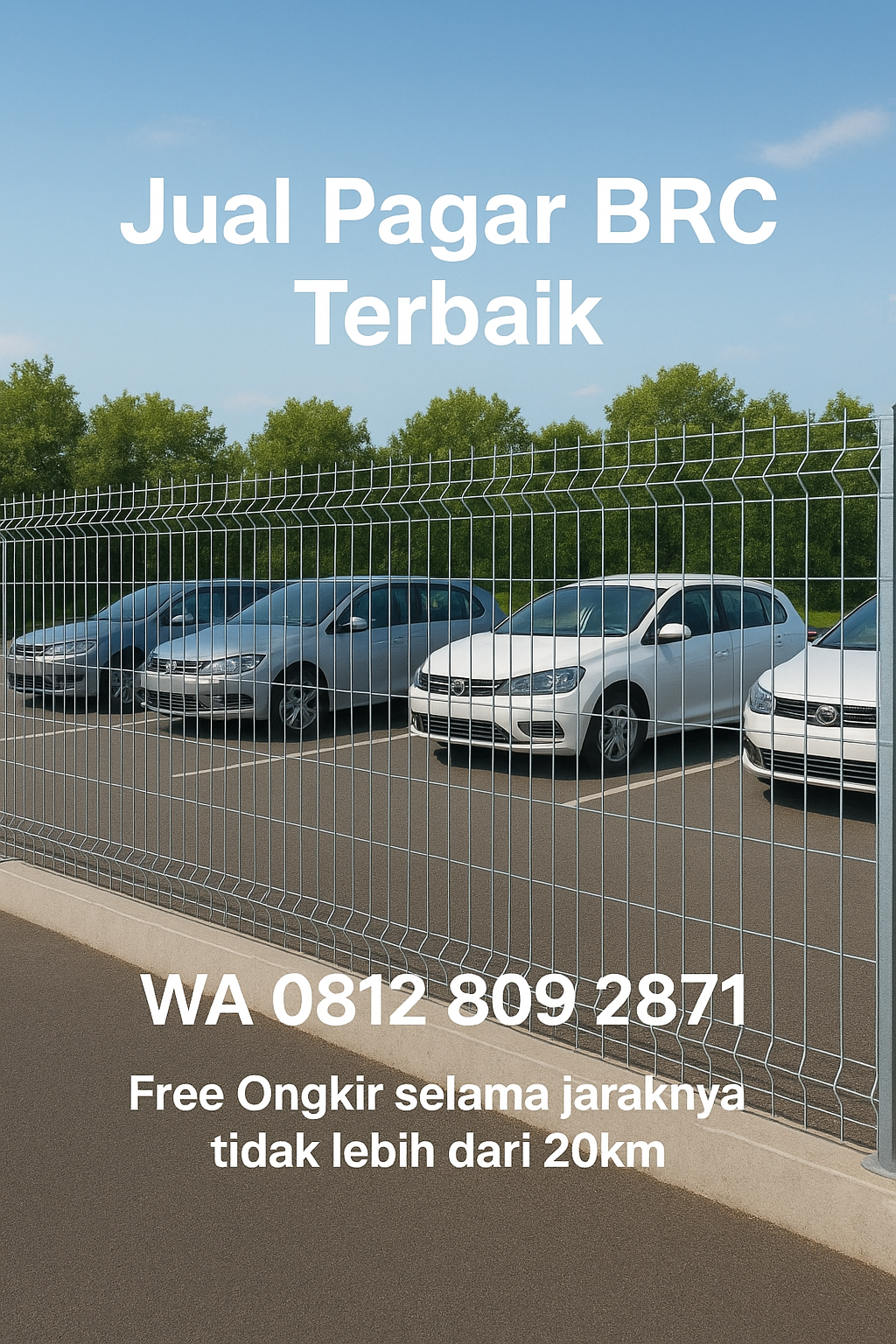 Pagar BRC Terdekat Cirebon –Free ongkir WA 08128092871
