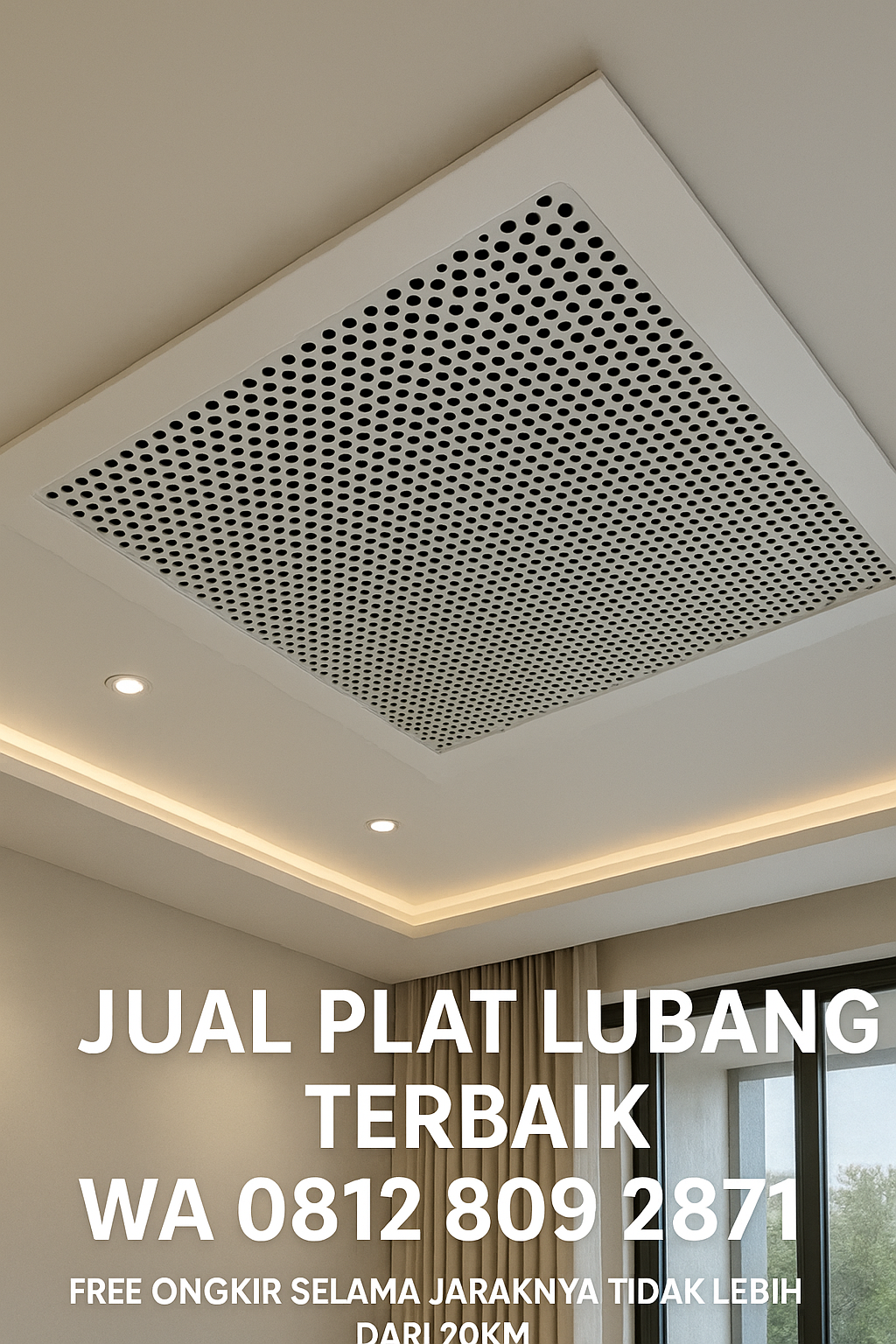 Harga Plat Lubang Galvanis Termurah 2025 terdekat 08128092871
