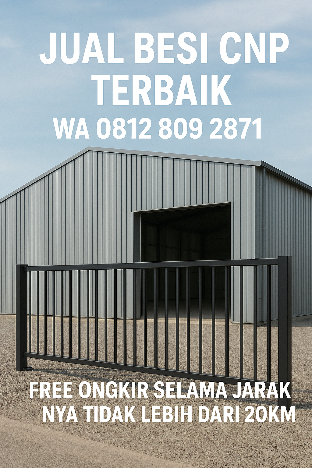 Jual Besi CNP Bekasi Terbaik Terdekat WA di 08128092871