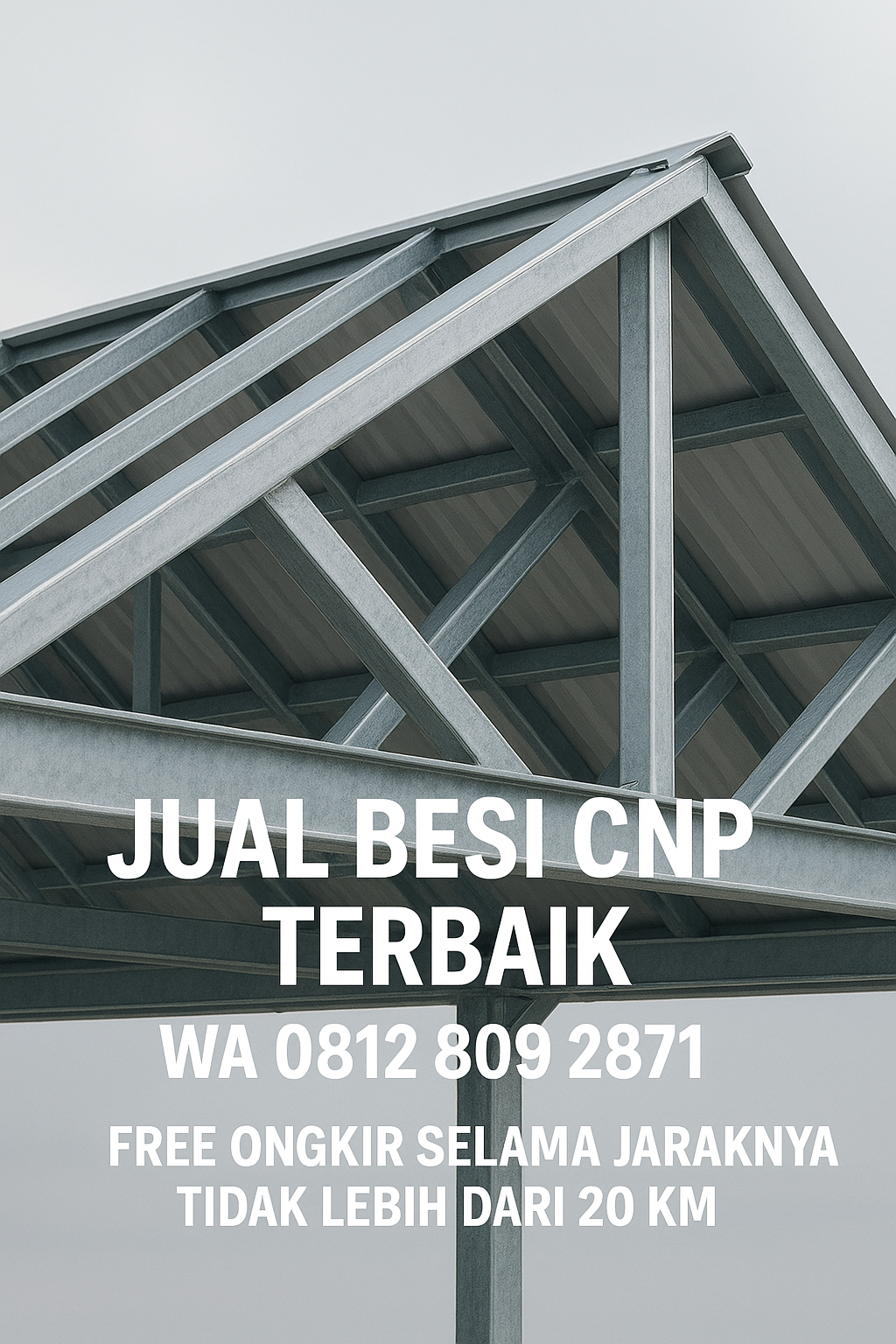 Jual Besi CNP Jakarta Timur Terdekat  Free Ongkir 08128092871