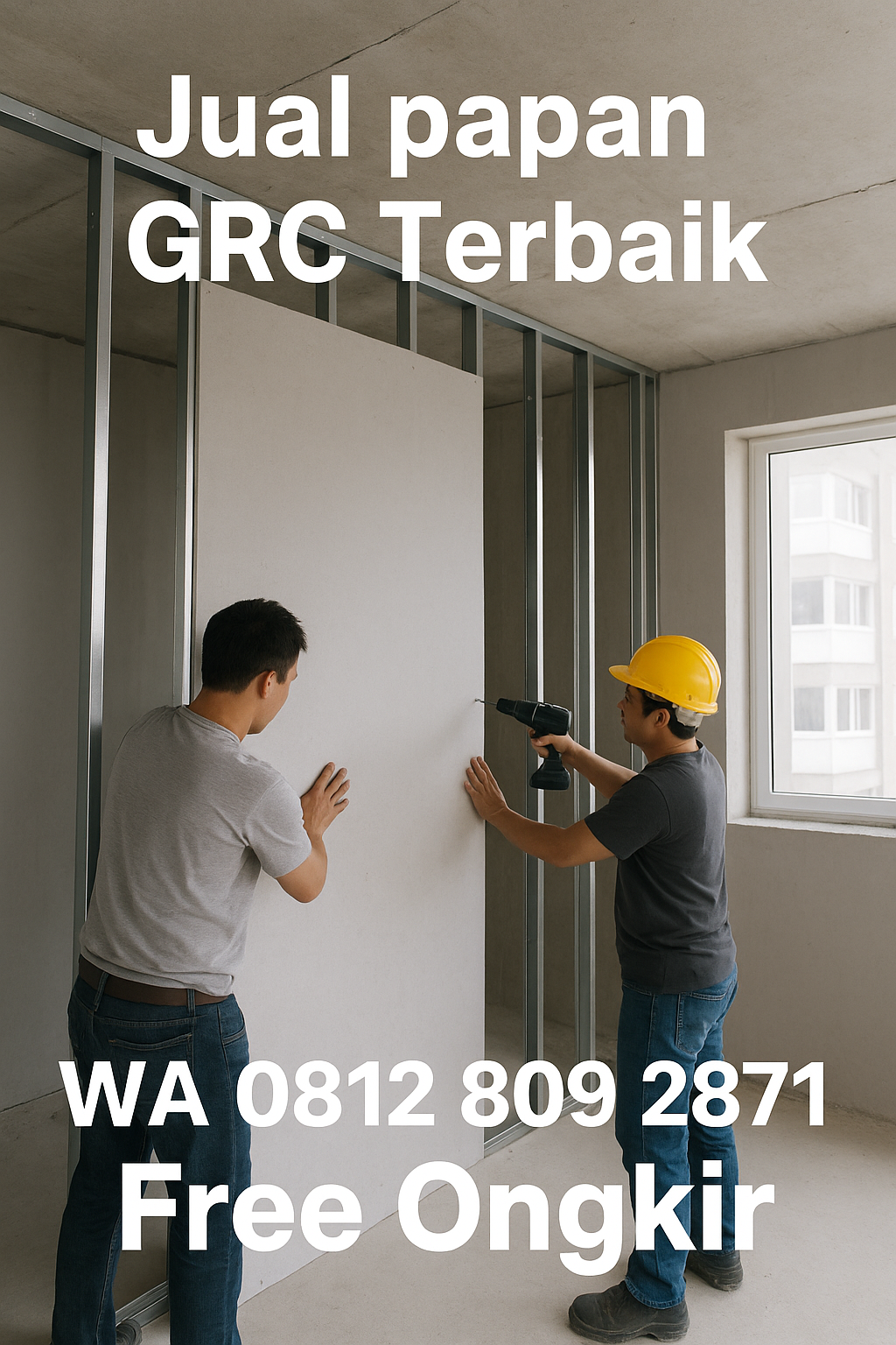 Jual Papan GRC Board 4mm Terdekat Bekasi 08128092871