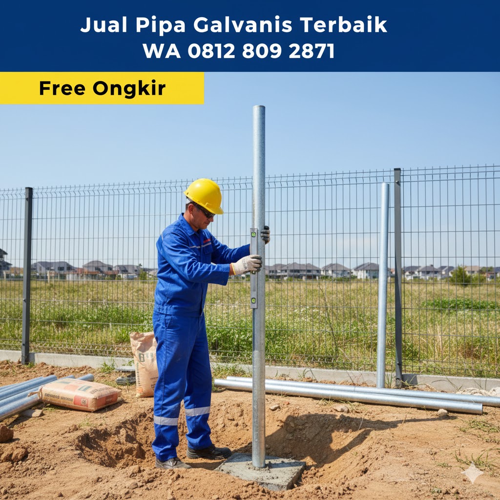 Harga Pipa Galvanis Terdekat  Murah WA 08128092871
