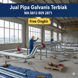 pipa galvanis untuk instalasi air industri