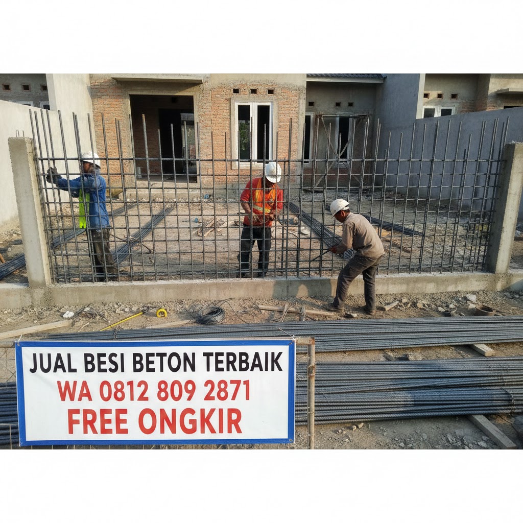 Besi Beton Kualitas SNI Terdekat dan Murah WA 08128092871