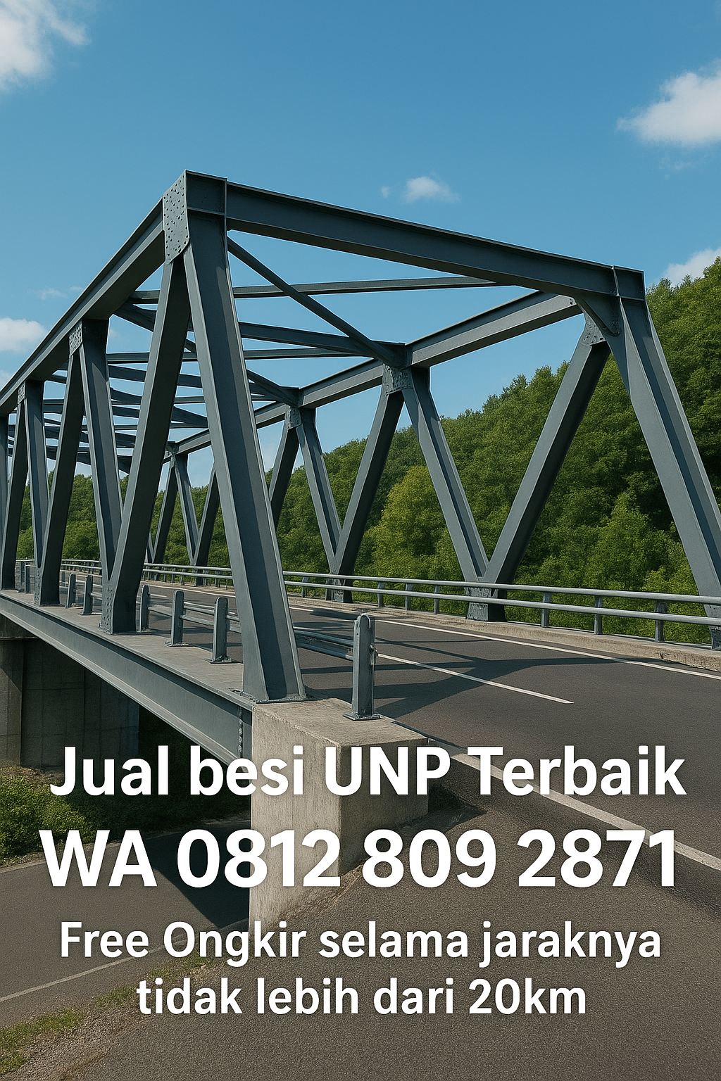 Harga Besi UNP Terdekat Murah WA 08128092871