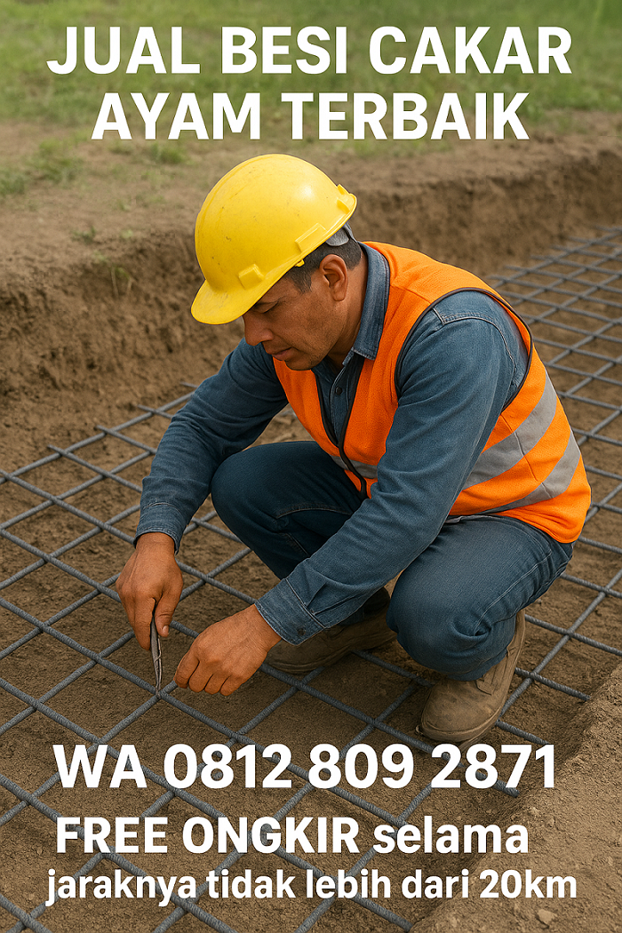 Harga Besi Cakar Ayam Bekasi Terdekat WA 08128092871