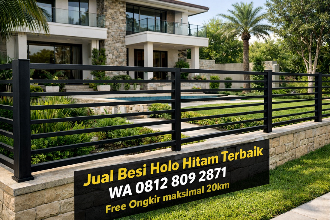 Supplier Besi Hollow Hitam Bekasi Harga Murah WA 08128092871