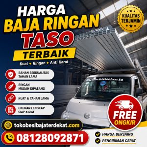 harga baja ringan, baja ringan taso