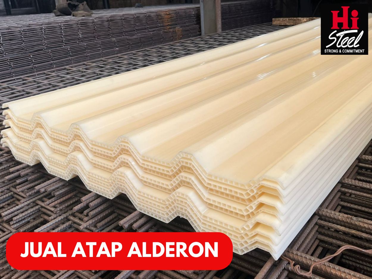 Atap Alderon,harga atap alderon 1 lembar,harga atap alderon uPVC double layer,harga atap alderon