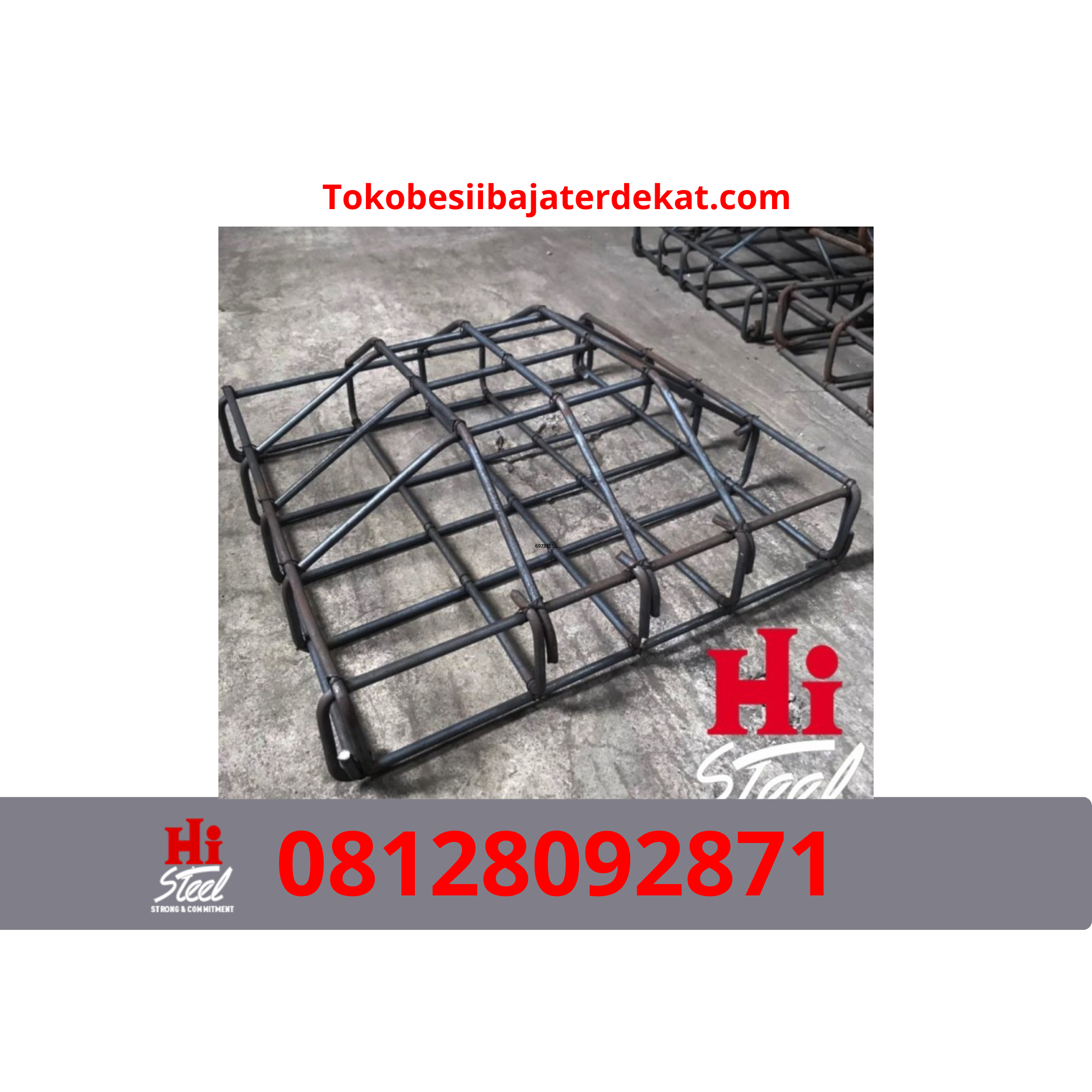 Besi Pondasi Cakar Ayam Karawang Free Ongkir  08128092871