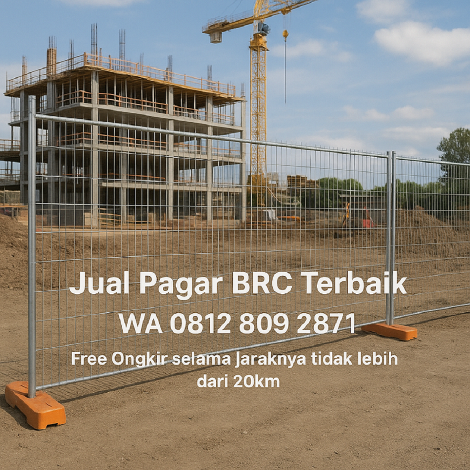 Harga Pagar BRC Per Meter Bekasi Terdekat 08128092871